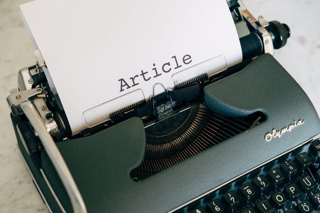 Rédaction d'un article stratégique